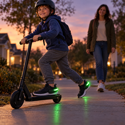 Kids safety at dusk